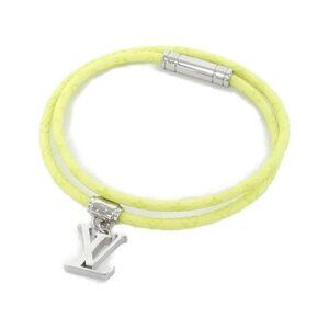 Louis Vuitton Monogram Bracelet Double Tour Jaune Citoron
